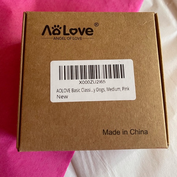 Dog collar pink - Picture 2 of 3